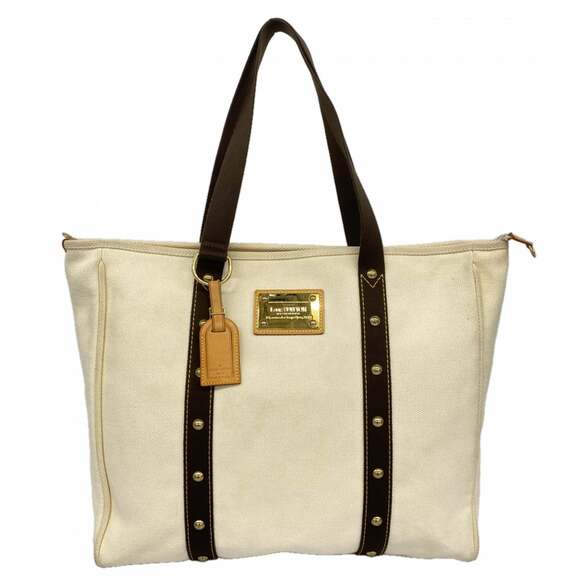 Louis Vuitton Antigua Cabas GM Tote Bag M40033 Ecru (Men's & Women's)